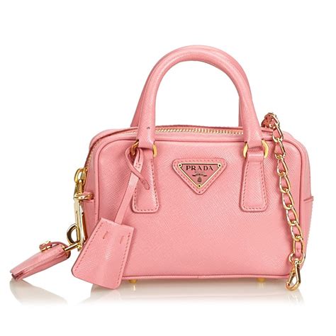 pink prada bag vintage.